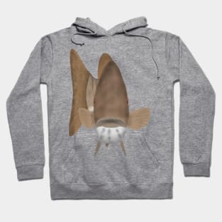 Smallmouth Bass - Fish head Hoodie